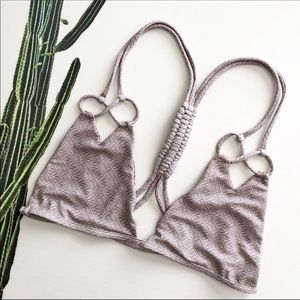 Acacia Swimwear Thailand Top Swim Bikini Top Sz L